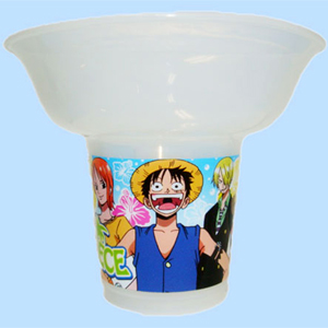 フラワーカップ ワンピース プラスチックカップ 氷カップ スプーン かき氷市場