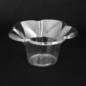 フルールカップ（透明）｜プラスチックカップ｜氷カップ・スプーン