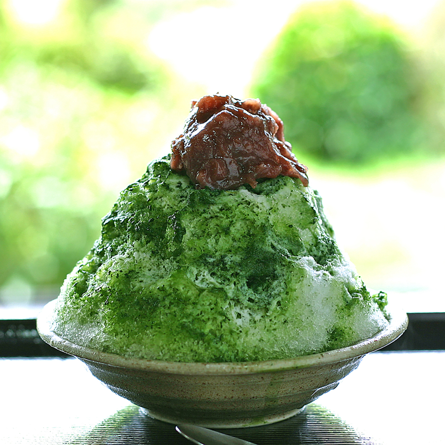 宇治抹茶かき氷|キャプテン・プレミアム氷みつ 抹茶 宇治抹茶かき氷|キャプテン・プレミアム氷みつ 抹茶